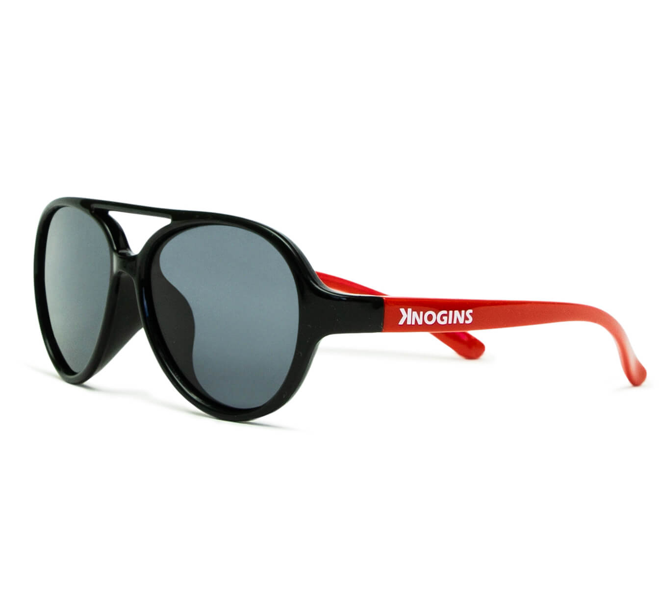 Apollo Gloss Black/Red Sunglasses
